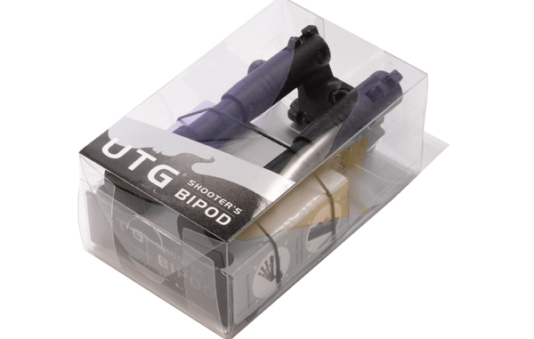 UTGShooter27sSWATBipod2cRubberFeet2cHeight6.22522-6.72522-5
