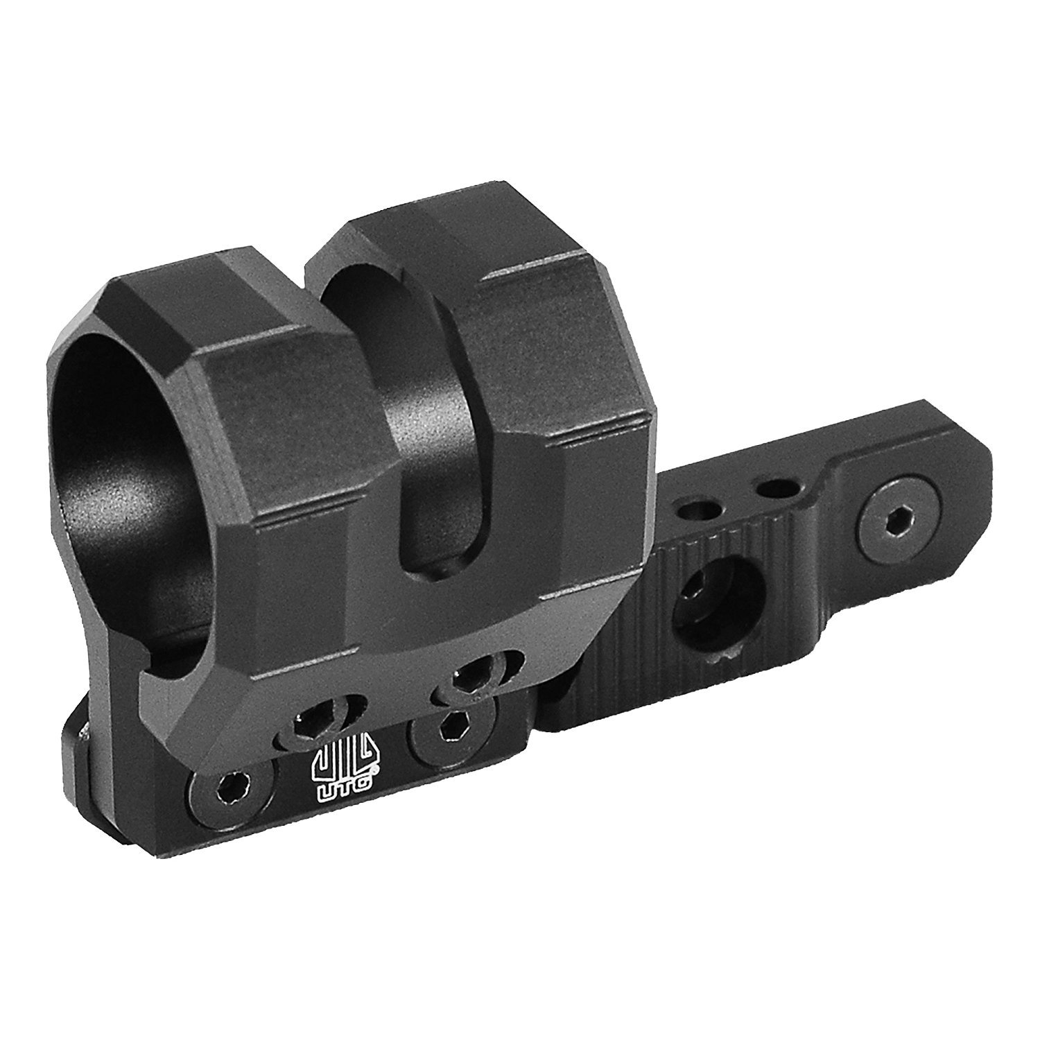 UTGKeymodOffsetFlashlightRingMountMatteBlack