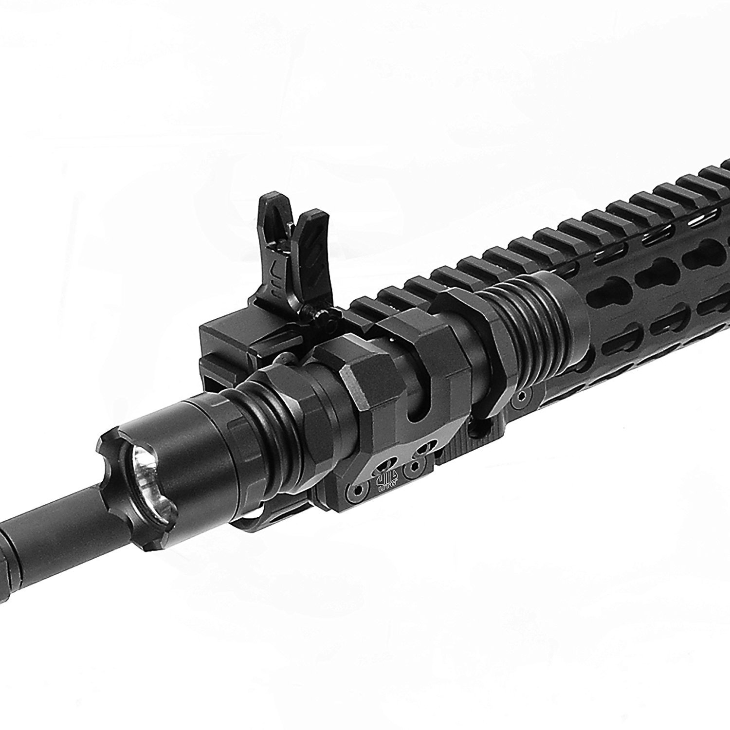 UTGKeymodOffsetFlashlightRingMountMatteBlack3