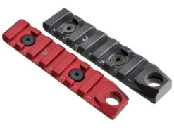 Strike Industries 7-Slot Link Rail Section w/ QD Mount (M-LOK & KeyMod Compatible) - Black