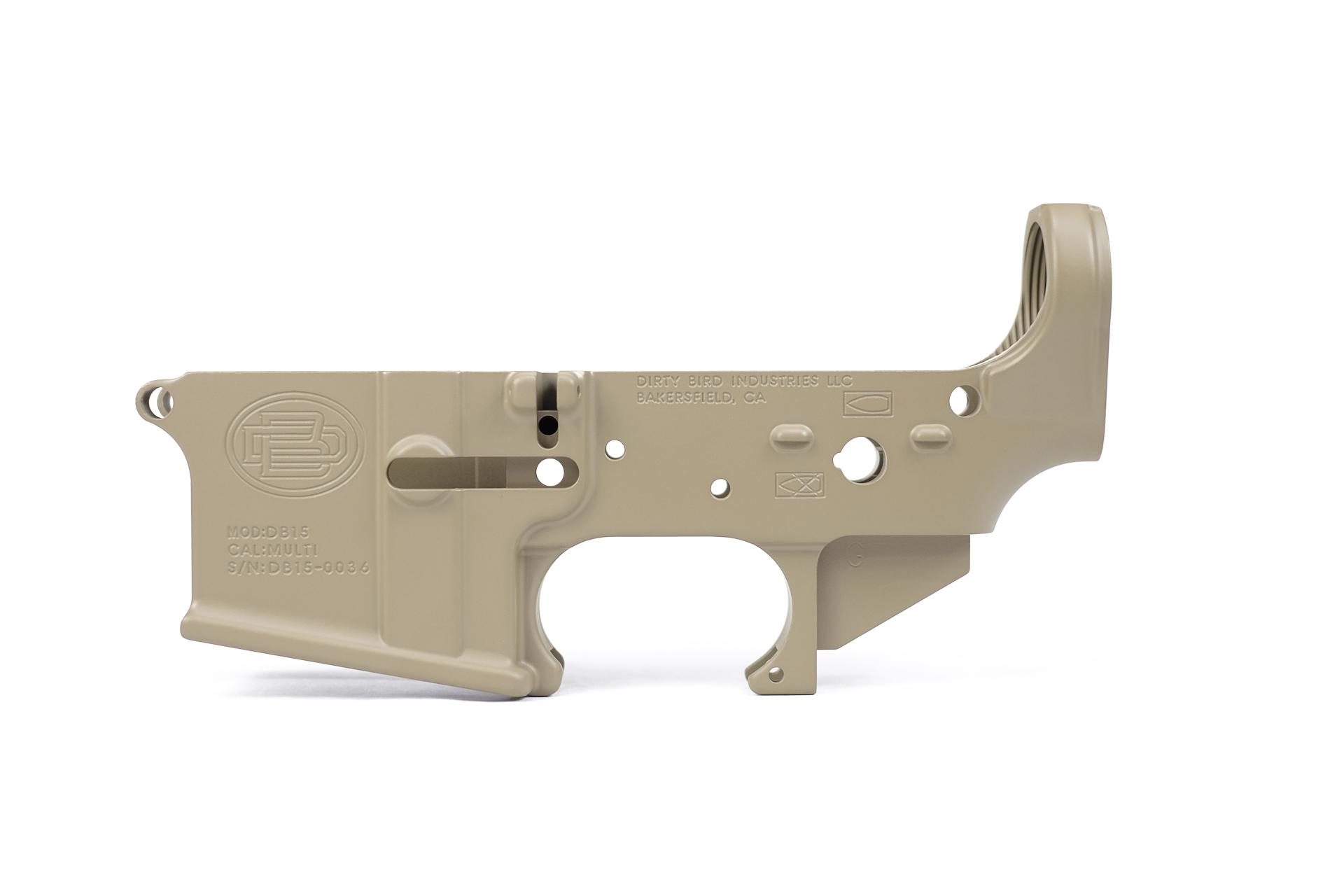 Dirty Bird MCF Lower Receiver FDE Cerakote