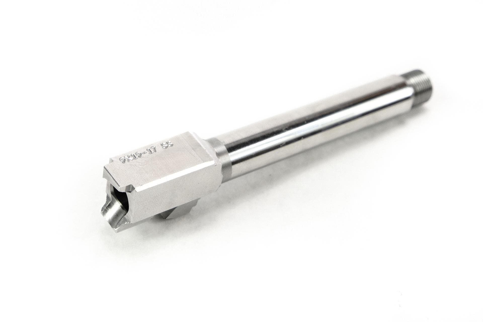 3176 NBS Stainless Glock 17 9mm Barrel – Threaded