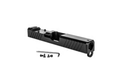 ZEV Technologies Z19 Duty Slide w/ Trijicon RMR Cut For Glock 19 Gen 3 Stainless Steel - Black DLC
