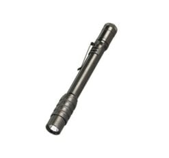 Streamlight Stylus Pro USB Rechargeable Penlight, Black with White LED, USB with USB Cord, Nylon Holster