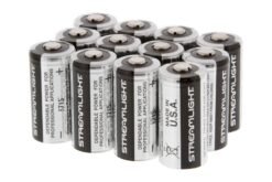 Streamlight CR123A 3V Lithium Batteries - 12 Pack