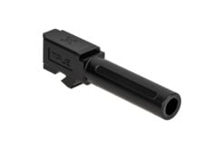 TRUE Precision 9mm Barrel for Glock 43 - Black Nitride