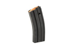 ASC AR-15 5.56/.223 30 Round Stainless Steel Magazine Black - Orange Follower
