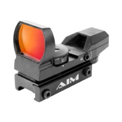 Aim Sports 1X34MM RED ILL. W/ 4 DIFFERENT RETICLES PARTTERNS - CLASSIC EDITION