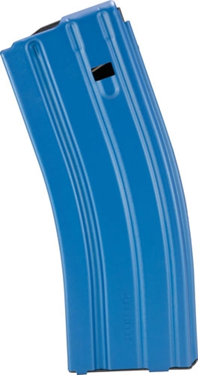 duramag-3023005175cpd-5-56x45mm-30rnd-blue-w-black-follower-aluminum-magazine-1