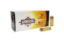 Armscor 40S&W ARM50316 180 Grain Full Metal Jacket Ammunition Handgun Ammunition - 1200 Rounds