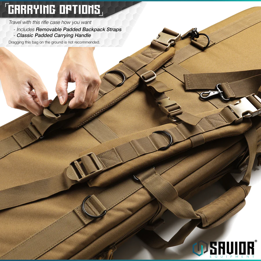 savior-equipment-american-classic-double-rifle-bag-suitable-for-rifle-shotgun-w-backpack-strap-36-long-tan-5-1