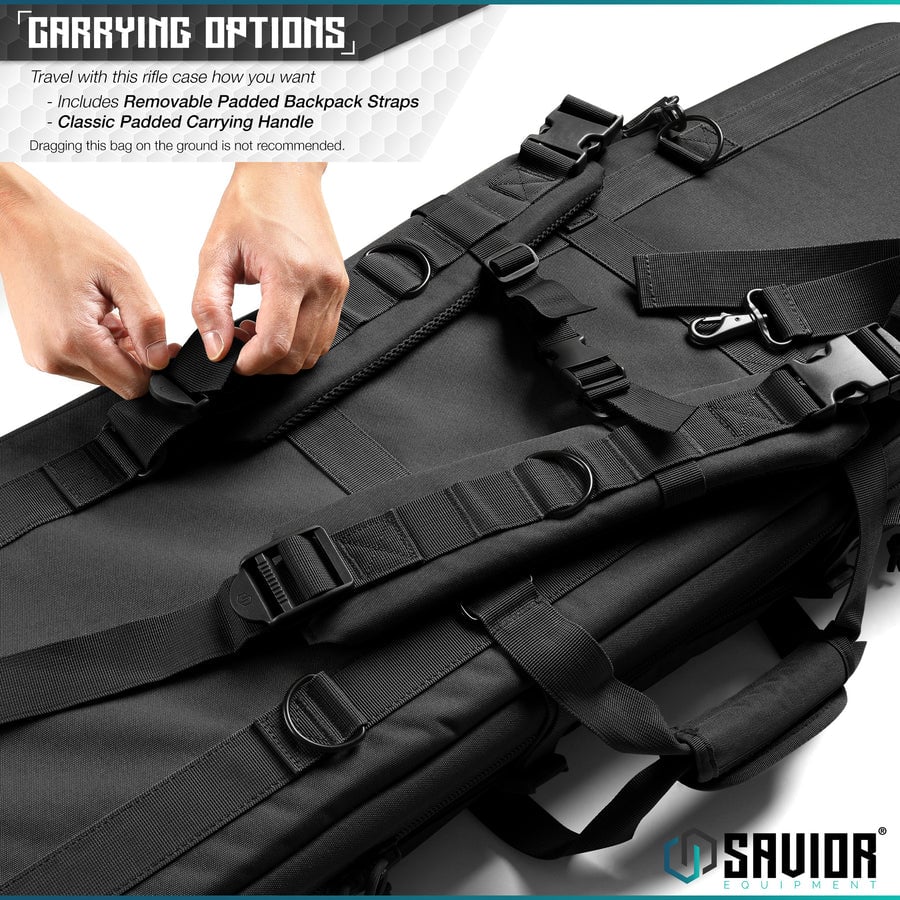 savior-equipment-american-classic-double-rifle-bag-suitable-for-rifle-shotgun-w-backpack-strap-42-long-black-5-1