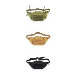 Durable Custom Tactical Fanny Pack for Men Concealed Carry Belt Bumbag Waist Bag