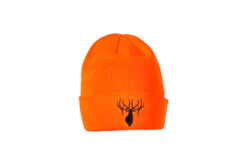 Kings Camo Logo Heavy Knit Beanie Blaze Orange