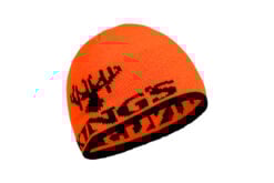 Kings Camo Logo Knit Beanie Blaze Orange