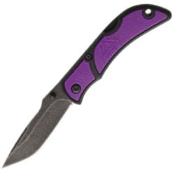 Outdoor Edge 2.5 CHASM - Small, Plain Edge Purple