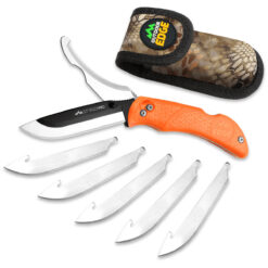 Outdoor Edge 3.5 RAZOR-PRO Orange, 6-Blades