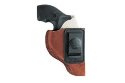 Bianchi 10380 6C IWB Tan Leather Belt Clip Fits 2" Barrels/Ruger/Colt Charter Arms Right Hand