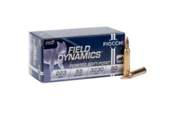 Fiocchi .223 Remington 55 Grain PSP Ammo Rifle Ammo - 500 Rounds