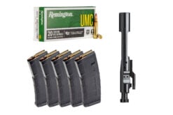 Remington .223 Remington 55 Grain FMJ Ammo - 100 rds + 5 PMAG & BCG Bundle
