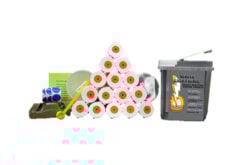 Tannerite White Lightning Rimfire Target Kit  (15 Targets and holders)