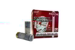 Fiocchi 12 Gauge Ammunition Target Loads 12SD1X75 2-3/4 7.5 Shot Shotgun Ammo - 250 Rounds
