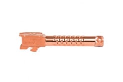 Zev Technologies Optimized Match Grade Threaded Barrel for Glock 19 Gen 1-5 - Bronze