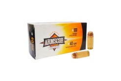 Armscor 50316 Pistol Value Pack 40 S&W 180 gr Full Metal Jacket (FMJ) Value Pack Handgun Ammo - 100 Rounds