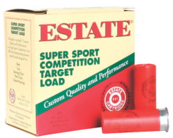 Estate Cartridge SS12L18 Super Sport 12 Gauge 2.75" 1 oz 1180 fps 8 Shot Shotgun Ammo - 25 Rounds