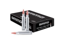 Ammo Inc. .223 Rem 55gr Barnes HP Nickel Rifle Ammo - 20 Rounds