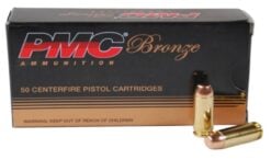 PMC Bronze 44 Remington Magnum 240 Grain Truncated Cone Soft Point Handgun Ammo - 50 Rounds
