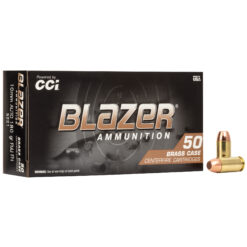 Blazer Ammunition Blazer 10MM 180Gr Full Metal Jacket Handgun Ammo - 50 Rounds
