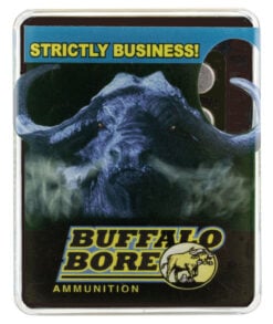 Buffalo Bore Ammunition 27A/20 Pistol 380 ACP +P 100 gr Hard Cast Flat Nose (HCFN) Handgun Ammo - 20 Rounds