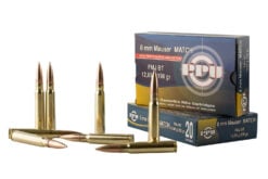 PPU PP8F Metric Rifle 8mm Mauser 198 gr Full Metal Jacket (FMJ) Handgun Ammo - 20 Rounds