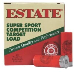 Estate SS12H8 Super Sport 12 Gauge 2.75" 1 1/8 oz 8 Shot Shotgun Ammo - 25 Rounds