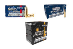 AR15Discounts Fiocchi Ammo Starter Bundle - 150rds of 9mm, 150 rounds of .223 & 50 12GA 00 Buck Shells