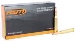 HSM 2702N 270 150 SP Rifle Ammo - 20 Rounds