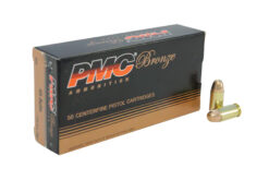 PMC 45A Bronze 45 ACP 230 gr 830 fps Full Metal Jacket (FMJ) Handgun Ammo - 50 Rounds