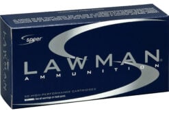 Speer Ammo 53885 Lawman Clean Fire 45 ACP 230 gr Total Metal Jacket (TMJ) Handgun Ammo - 50 Rounds
