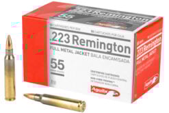 AGUILA 223 REM FMJ 55GR Rifle Ammo - 50 Rounds