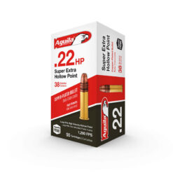 Aguila Ammunition Rimfire 22LR 38Gr Hollow Point Rimfire Ammo - 50 Rounds