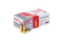 Aguila Supermaxium .22 Long Rifle 30 Grain Ammunition Rimfire Ammo - 50 Rounds