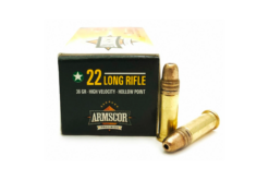 Armscor 22LR ARM50015 36 Grain High Velocity Hollow Point Ammunition Rimfire Ammo - 50 Rounds