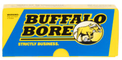 Buffalo Bore Ammunition 8A/20 Lever Gun 45-70 Gov 430 gr Hard Cast Lead Flat Nose Rifle Ammo - 20 Rounds