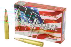 Hornady American Whitetail 30-06 180 Grain InterLock Rifle Ammo - 20 Rounds