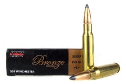 PMC Bronze 308 Winchester 150 Grain Soft Point Rifle Ammo - 20 Rounds