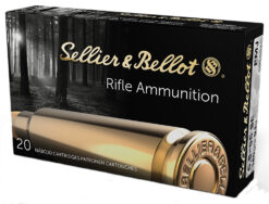 Sellier & Bellot SB6555C Rifle 6.5x55 Swedish 140 gr Full Metal Jacket (FMJ) Rifle Ammo - 20 Rounds