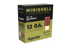 Aguila Ammunition Minishell 12GA175 Buckshot Shotgun Ammo - 20 Rounds