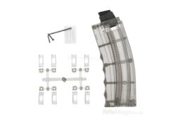 Black Dog V208 Adjustable 25rd 22 Long Rifle Magazine - Translucent