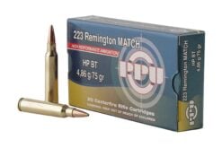 PRVI PARTIZAN .223 REMINGTON MATCH HPBT 75 GR S Rifle Ammo - 20 Rounds